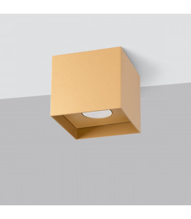 Hati Square Minimalistic Surface Mounted Downlight Gold 1x GU10-2