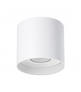 Mika Round Minimalistic Surface Mounted Downlight White 1x GU10-1