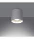 Mika Round Minimalistic Surface Mounted Downlight White 1x GU10-3