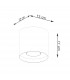 Mika Round Minimalistic Surface Mounted Downlight White 1x GU10-5