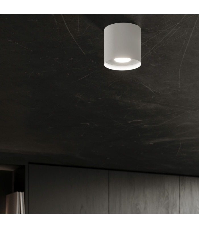 Mika Round Minimalistic Surface Mounted Downlight White 1x GU10-7