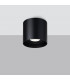 Mika Round Minimalistic Surface Mounted Downlight Black 1x GU10-2
