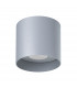 Mika Round Minimalistic Batten Grey 1x GU10-1