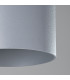 Mika Round Minimalistic Batten Grey 1x GU10-4
