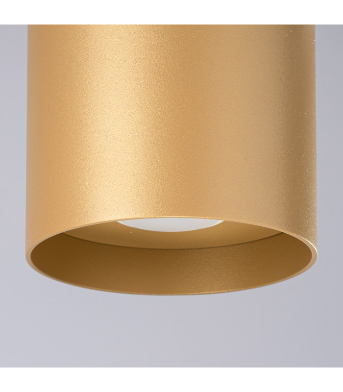 Mika Round Minimalistic Batten Gold 1x GU10-4