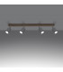Verdo Modern Ceiling Spotlight Bar Wood White 4x GU10-3