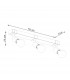 Zuca Modern Ceiling Spotlight Bar Wood Black 3x E27-5
