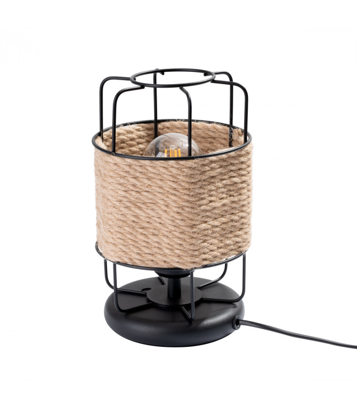 Gizur Industrial Table Lamp Black 1x E27-1