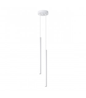 Pastelo Modern Cluster Pendant Ceiling Light White 2x G9-1