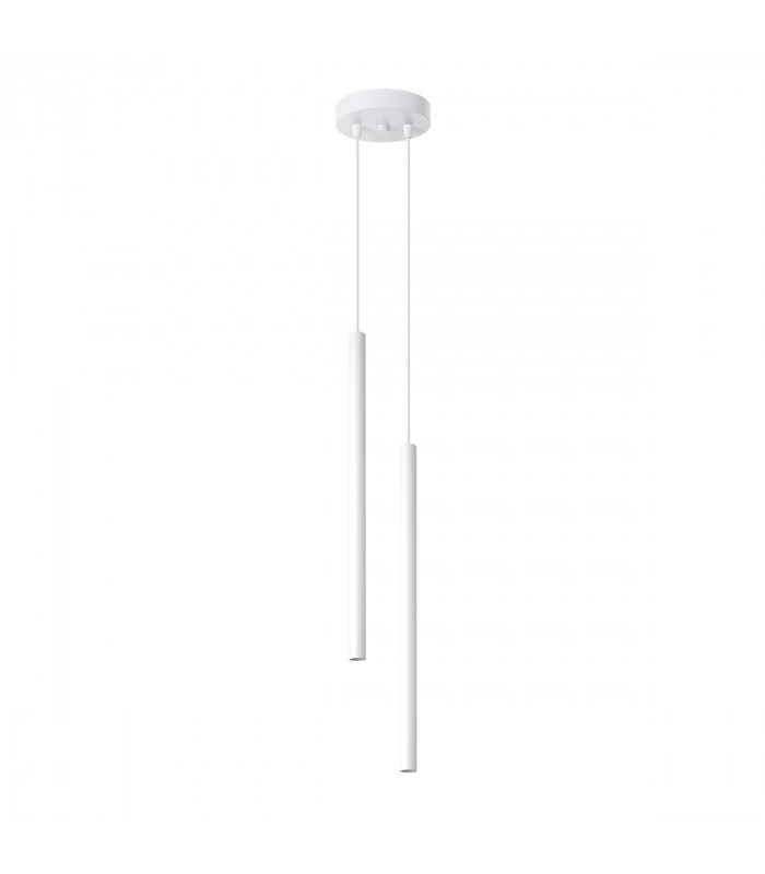 Pastelo Modern Cluster Pendant Ceiling Light White 2x G9-1
