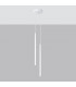 Pastelo Modern Cluster Pendant Ceiling Light White 2x G9-2