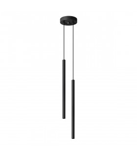 Pastelo Modern Cluster Pendant Ceiling Light Black 2x G9-1