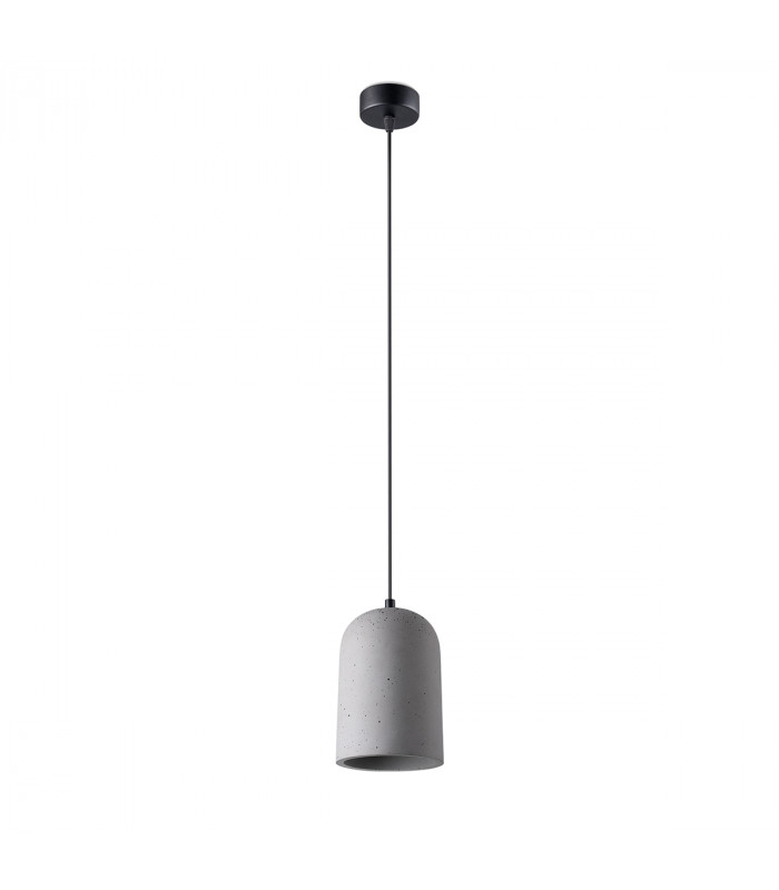 Nimis Minimalistic Dome Pendant Ceiling Light Concrete 1x E27-1