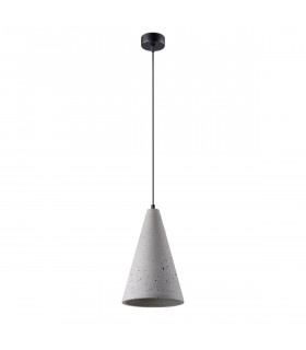 Lodge Minimalistic Dome Pendant Ceiling Light Concrete 1x E27-1