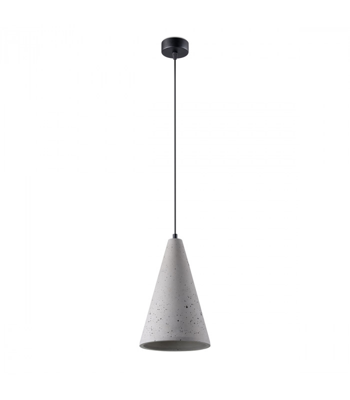 Lodge Minimalistic Dome Pendant Ceiling Light Concrete 1x E27-1