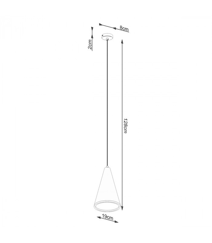 Lodge Minimalistic Dome Pendant Ceiling Light Concrete 1x E27-5