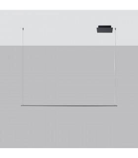 Gren Modern Integrated LED Pendant Ceiling Light Black-2