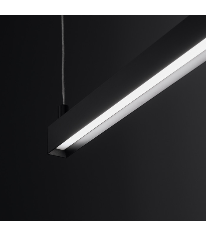 Strang Modern Integrated LED Pendant Ceiling Light Black-5