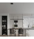 Strang Modern Integrated LED Pendant Ceiling Light Black-13