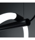 Galakse 84cm Modern Integrated LED Pendant Ceiling Light Black-6