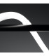 Galakse 148cm Modern Integrated LED Pendant Ceiling Light Black-5