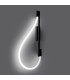 Galakse Modern Integrated LED Wall Lamp Black-3