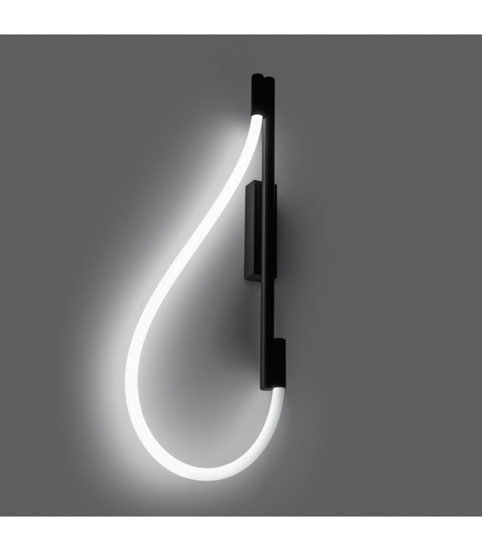 Galakse Modern Integrated LED Wall Lamp Black-3
