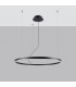 Oda Modern Integrated LED Pendant Ceiling Light Black-2