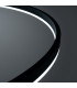 Oda Modern Integrated LED Pendant Ceiling Light Black-7
