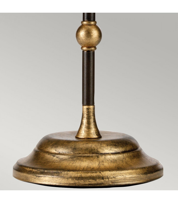 Amarilli Table Lamp with Round Tapered Shade Bronze with Gold Patina-3