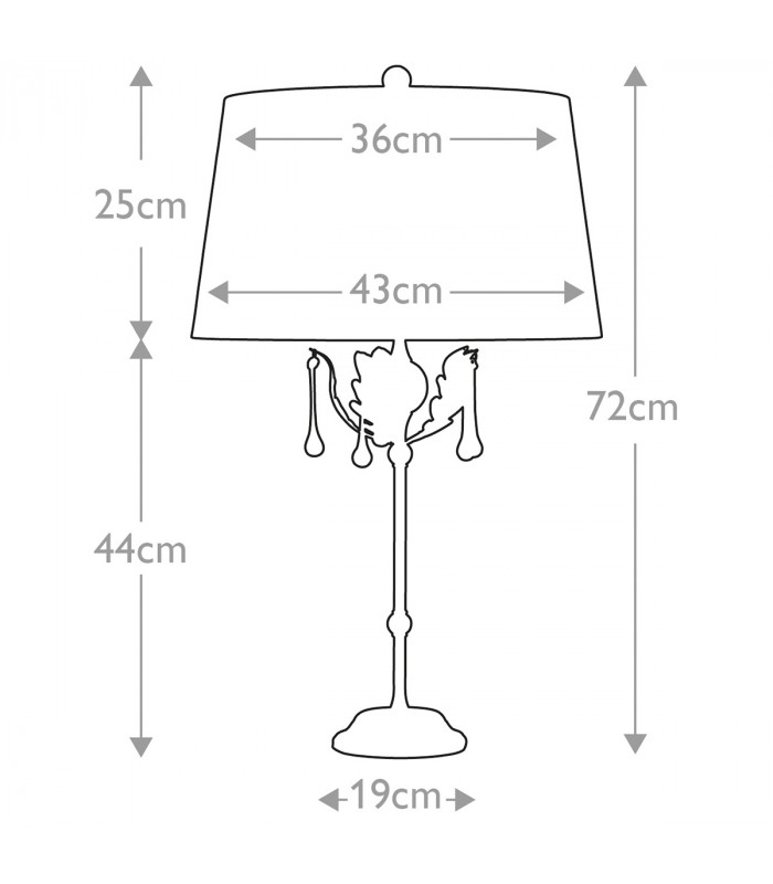 Amarilli Table Lamp with Round Tapered Shade Bronze with Gold Patina-4