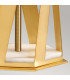 Apollo Table Lamp with Round Shade Brushed Brass-5
