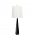 Ascent Table Lamp with Round Tapered Shade Black-1
