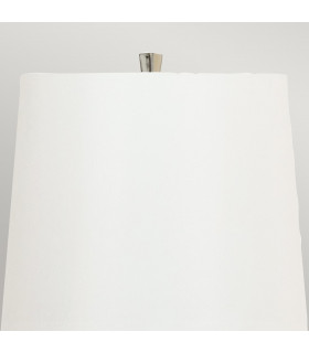 Ascent Table Lamp with Round Tapered Shade Black-2