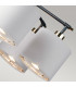 Balance 5 Light Multi Arm Pendant Ceiling Light Black Polished Nickel-4