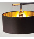 Balance Floor Lamp with Shade Black Polished Brass-2