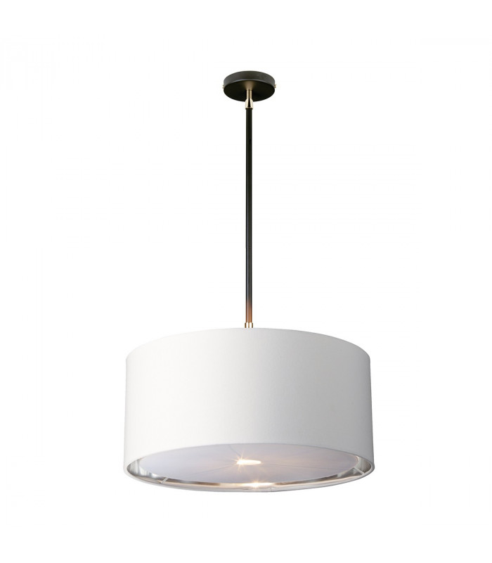 Balance Cylindrical Pendant Ceiling Light Black Polished Nickel-1