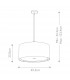 Balance Cylindrical Pendant Ceiling Light Black Polished Nickel-5
