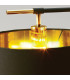 Balance Table Lamp with Round Shade Black Polished Brass-2