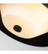 Bowtie 2 Light Bathroom Ceiling Light Matte Black IP44-4