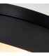 Bowtie 2 Light Bathroom Ceiling Light Matte Black IP44-5