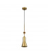 Etoile Dome Pendant Ceiling Light Aged Brass and Gold Leaf-7