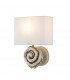 Swirl Wall Lamp with Shade Bone White-1