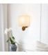 Swirl Wall Lamp with Shade Gold Leaf-6