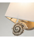 Swirl Wall Lamp with Shade Bone White-3