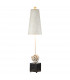 Swirl Table Lamp Bone White and Black-1