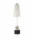 Swirl Table Lamp Bone White and Black-6