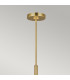 Brianna 6 Light Multi Arm Pendant Ceiling Light Burnished Brass-2