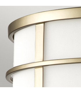 Fusion 3 Light Cylindrical Ceiling Light Painted Natural Brass-2