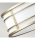 Fusion 3 Light Cylindrical Pendant Ceiling Light Painted Natural Brass-5